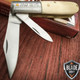 3.5" BARLOW TWO BLADE BONE TRAPPER FOLDING POCKET KNIFE