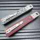 D2 Ball Bearing Micarta Folding Pocket Knife
