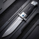 Black Ball Bearing Pocket Knife