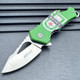 MTech Lager Beer Spring Assisted Open Folding Pocket Knife 