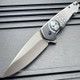 Midnight Ops Tac Skull Spring Assisted Pocket Knife