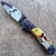 Dark Sides Punisher Spartan Pocket Knife