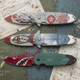 7.25" Military Shark Bomb Pocket Knife