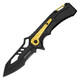 Wartech - 8.25” Tactical Yellow & Black | Spring Assisted Pocket Knife