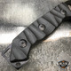 9.5" Tactical FIXED BLADE Full Tang CLEAVER Hunting Survival Knife w/ Sheath New