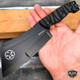 9.5" Tactical FIXED BLADE Full Tang CLEAVER Hunting Survival Knife w/ Sheath New