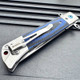 Sigma Ball Bearing Pocket Knife Blue Micarta