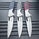 Sigma Ball Bearing Flipper Knife - Micarta Handle