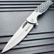 Sigma Ball Bearing Flipper Knife - Micarta Handle