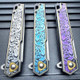 Heavy Duty Floral Spring Assisted Folding Pocket Knife