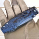 8.5" Dark Moon Wolf Spring Assisted Folding Pocket Knife
