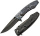 8.5" Dark Moon Wolf Spring Assisted Folding Pocket Knife
