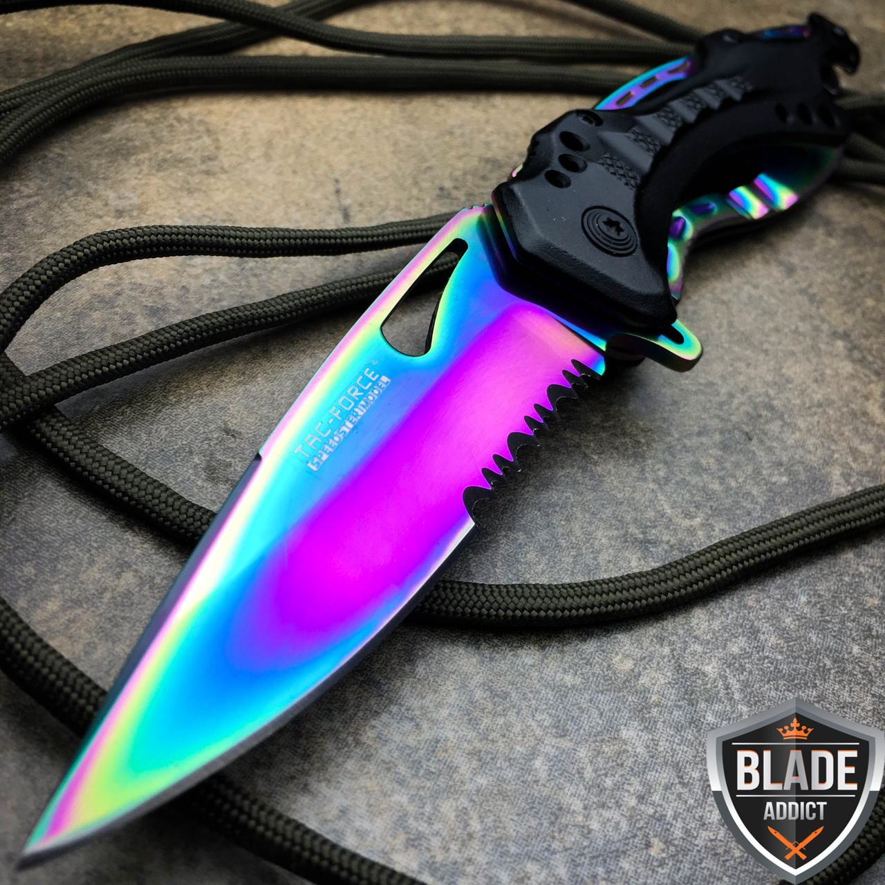 Rainbow Tactical Knife –