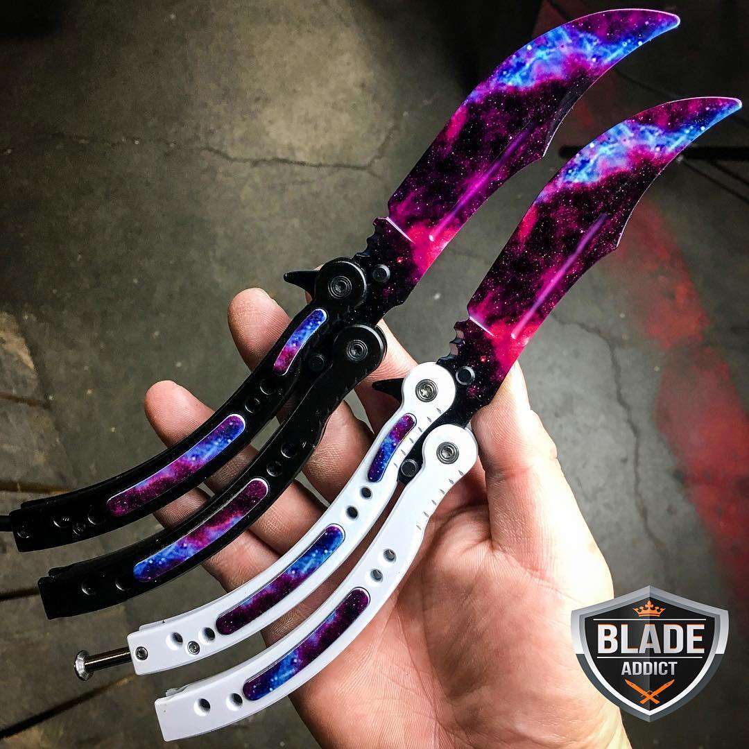 Galaxy Battle Box - Sword, knives, butterfly knife, throwing knives