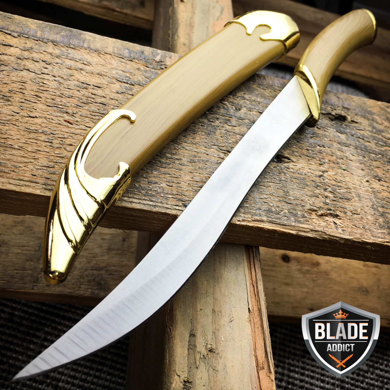 Lotr Lord Of The Rings Fighting Knife Of Legolas Elven Sword Dagger Scabbard Megaknife .elf sword would look like, with the single edged, somewhat scimitar like appearance also echoed by the blockbuster movie adaptation of lord of the rings. lotr lord of the rings fighting knife of legolas elven sword dagger scabbard