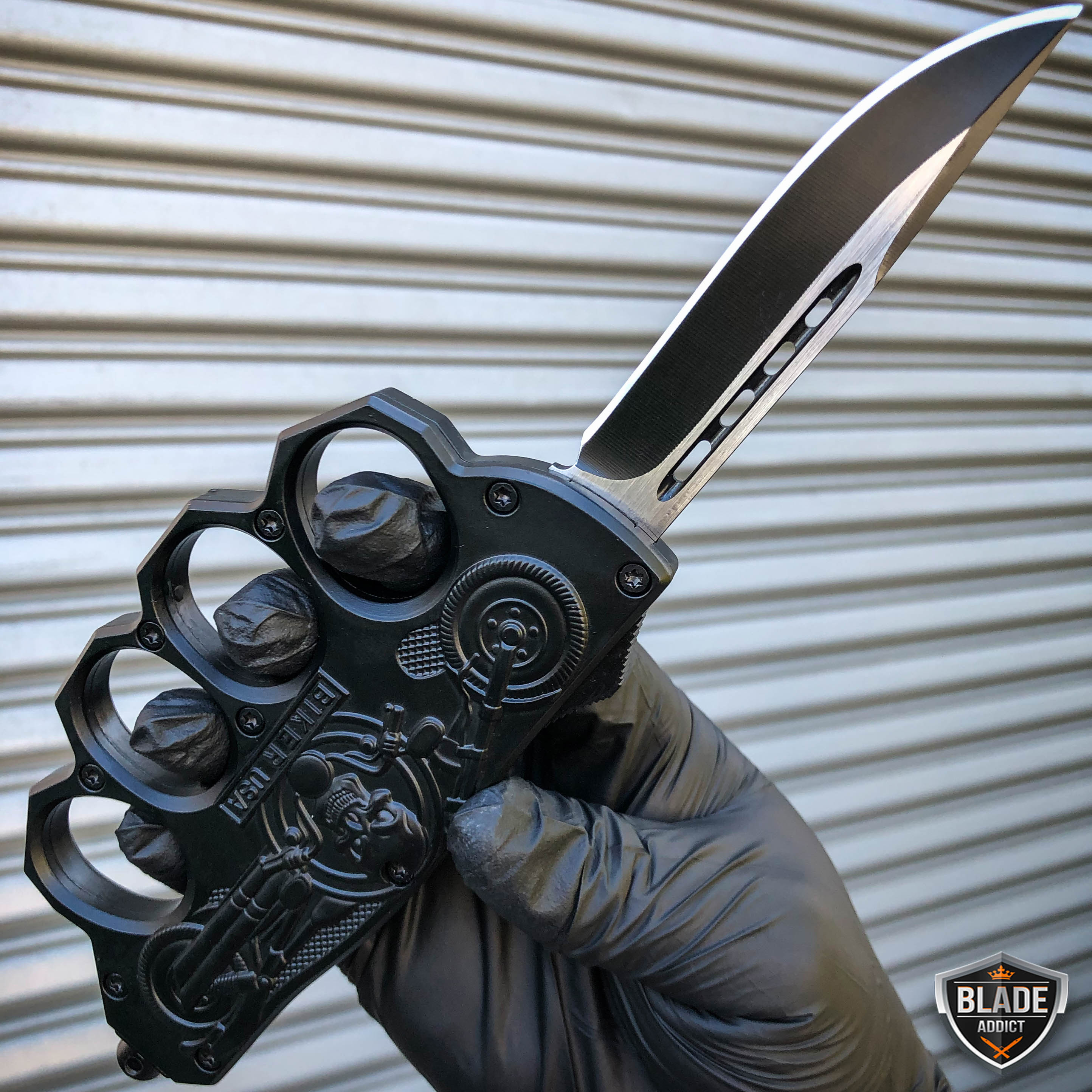 Punisher OTF Dual Action Knife For Sale - MEGAKNIFE