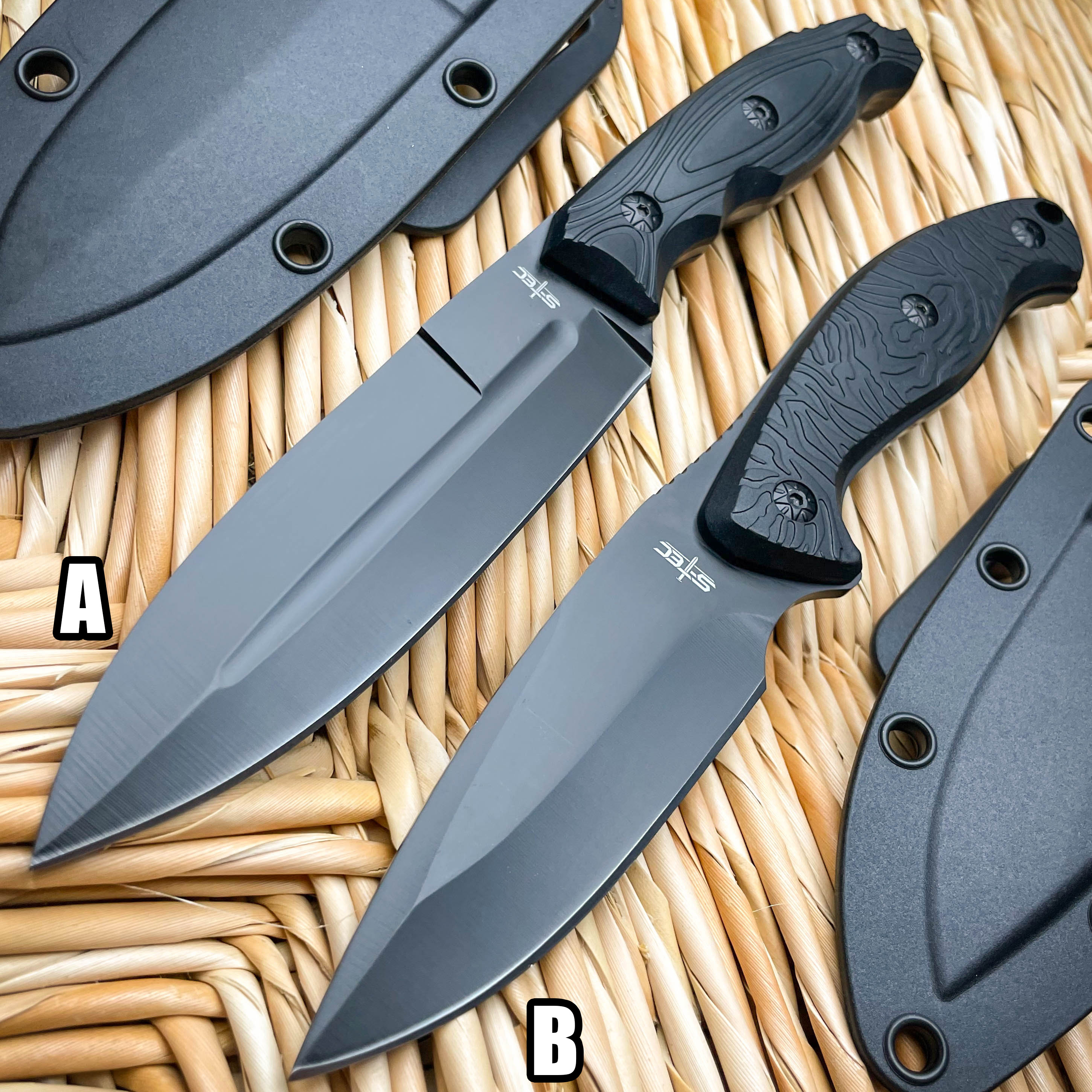 11.4 Rambo Combat Knives OUTDOOR FIXED BLADE KNIFE JUNGLE HUNTING CAMPING  GEAR