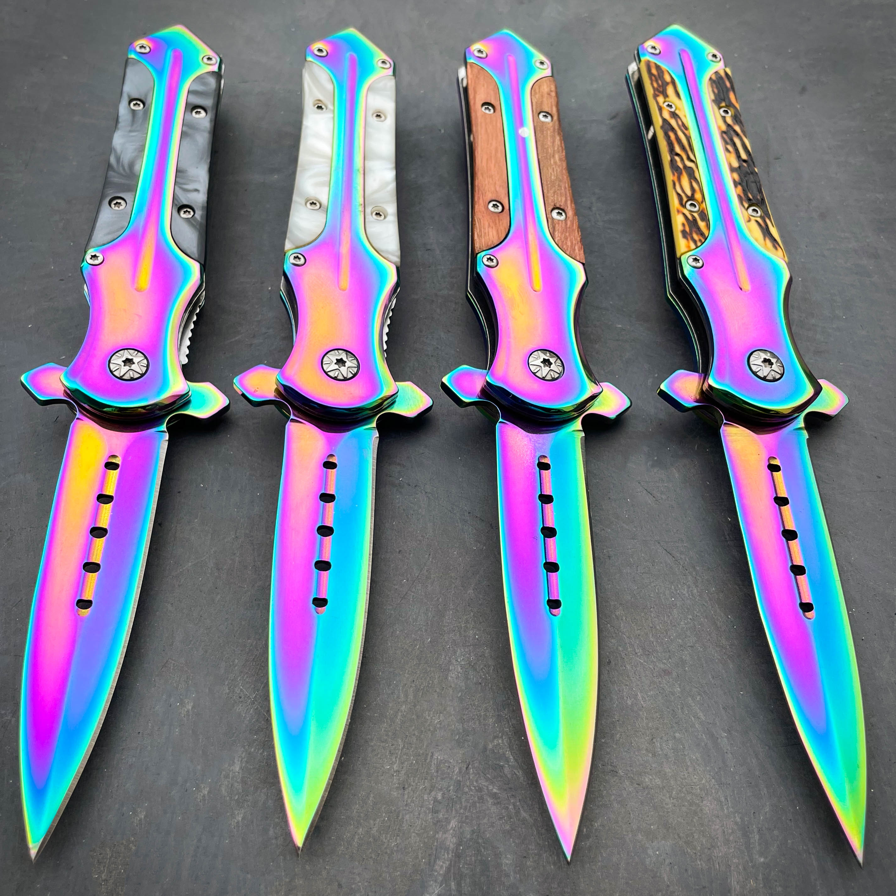 ALL RAINBOW TACTICAL MYSTERY SET - MEGAKNIFE