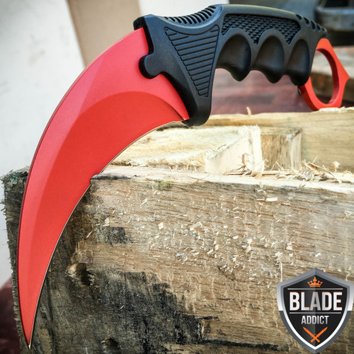 CSGO KARAMBIT HAWKBILL CLAW LIMITED EDITION BLOOD RED - MEGAKNIFE