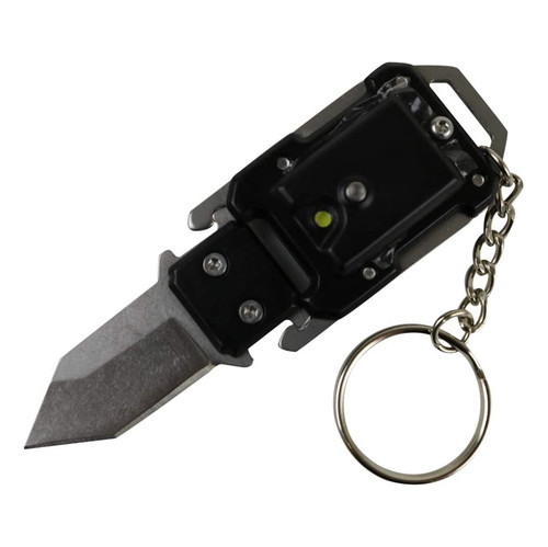 Porte-clés Lampe De Poche LED Mini - Survie EDC Camping - Titane - Neuf