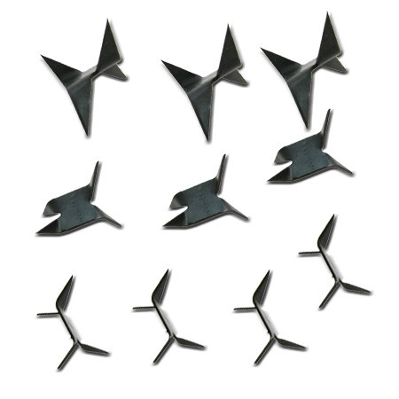 10 Piece Tashibishi Ninja Caltrops - MEGAKNIFE