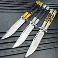 Drop Point Balisong Butterfly Knife