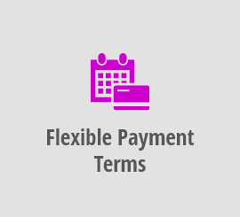 Flexible Payment Terms