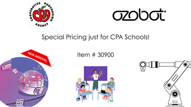 Ozobot's EVO robot can now be ordered through CPA!