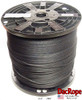 Antenna Support Rope, 3/16" 2000', Black, Round, 100% Dacron Polyester Rope
