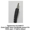 Signalink SLCABHTY Cable - This radio cable is compatible with the Elecraft K3's rear panel Audio In/Out and PTT jacks only.