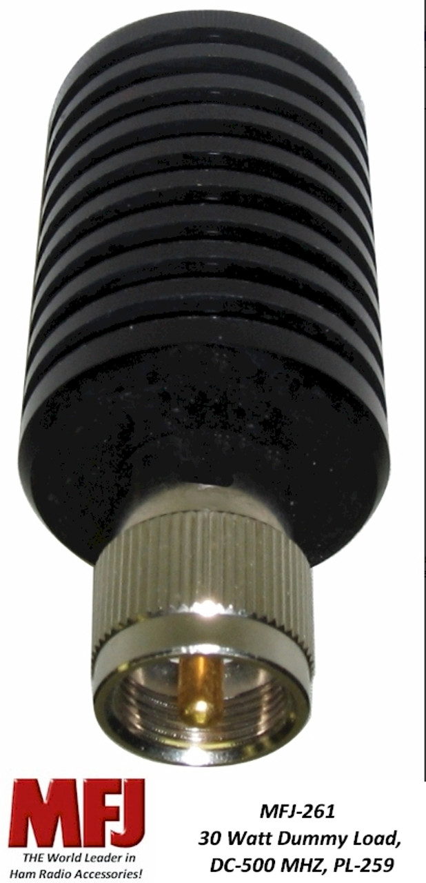 MFJ-261, 100 Watt Peak, 15 Watt Average, Dummy Load, DC-500 MHZ With PL-259 Connector