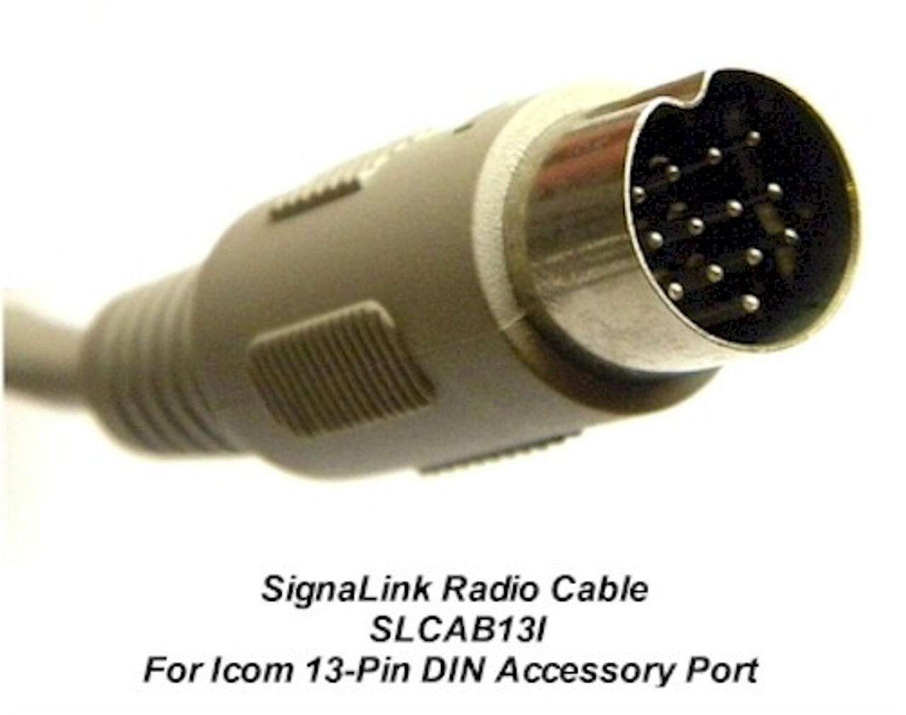 Tigertronics SLCAB13I Extra Cable for Icom 13 Pin DIN Accessory Port