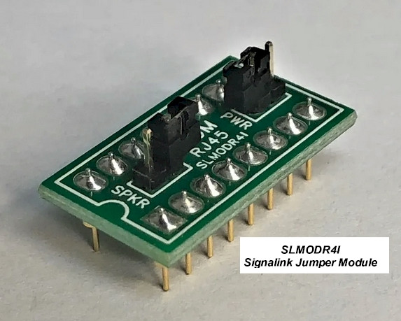 Tigertronics Signalink SLCABRJ4 Cable +SLMODR4I This radio cable and jumper module is compatible with virtually any radio that has an 8-pin RJ-45 type Mic jack