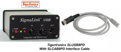 SignaLink™ USB - SLUSB8PD FOR 8-PIN DIN  ACCESSORY PORT