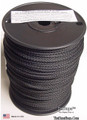 Antenna Support Rope, 1/8" 400', Black, Round, 100% Dacron Polyester Rope