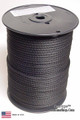 Antenna Support Rope, 3/16" 500', Black, Round, 100% Dacron Polyester Rope