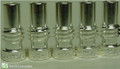 ONE LOT OF 5 UG-175/U REDUCERS, HIGHEST QUALITY, SILVER PLATED, UG-175/U REDUCER