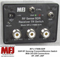 MFJ-1708B-SDR, RF SENSING TRANSMIT/RECEIVE SWITCH FOR SDR 200 Watts, HF, VHF, UHF