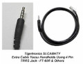 Signalink SLCABHTY Cable - This radio cable is compatible with the Elecraft K3's rear panel Audio In/Out and PTT jacks only.