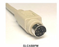 SLCAB8PM Cable - This radio cable is compatible with the Xiegu G90, Xiegu x5105 and virtually all radios that have an 8-pin mini DIN Data or Accy Port.