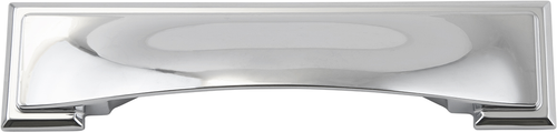 Dover Collection Cup Pull 3'', 3-3/4'' & 5-1/16'' (128mm) cc Chrome Finish H078775CH