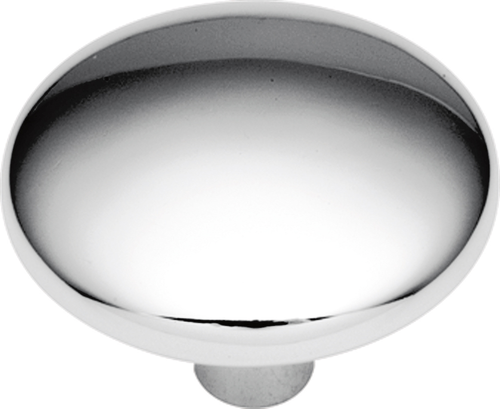 Metropolis Collection Knob 1-3/16'' Diameter Chrome Finish P213-26