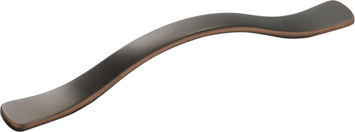 Euro-Contemporary Collection Pull 4'' cc Oil-Rubbed Bronze Highlighted Finish P2164-OBH