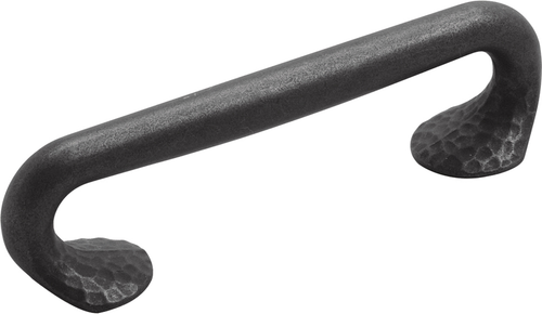 Craftsman Collection Pull 3-3/4'' cc Black Iron Finish P2173-BI