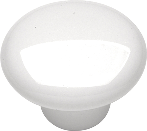 Tranquility Collection Knob 1-1/2'' Diameter White Finish P29-W