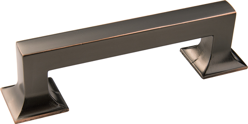 Studio Collection Pull 3-3/4'' cc Oil-Rubbed Bronze Highlighted Finish P3011-OBH