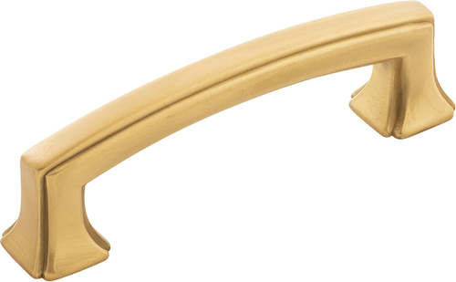 Bridges Collection Pull 3'' cc Brushed Golden Brass Finish P3231-BGB