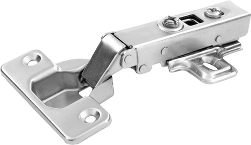 Hinge Concealed Full Overlay Frameless Soft Close Clip On Polished Nickel Finish P5305-14