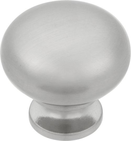 Value Knobs Collection Knob 1-1/4'' Diameter Satin Nickel Finish P6091-SN