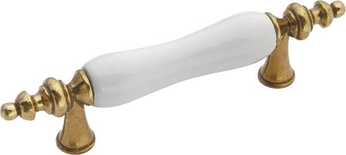 Tranquility Collection Pull 3'' cc White Finish P703-W